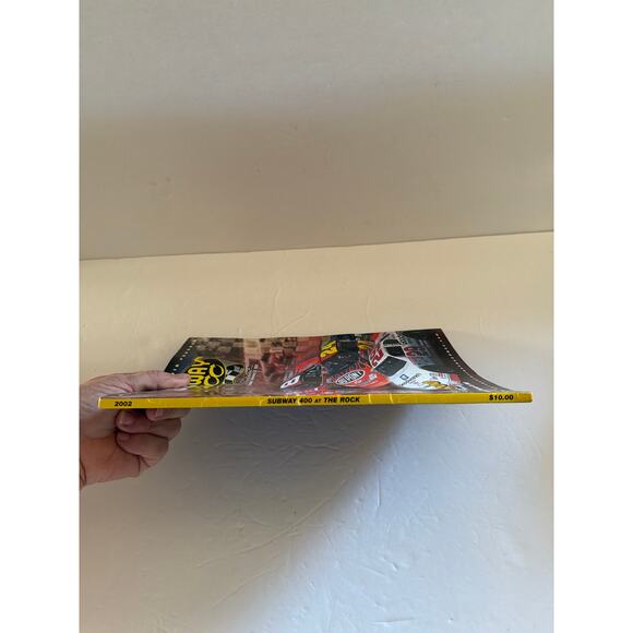 NASCAR Subway 400 at the Rock Souvenir Program February 2002 North Carolina Gift - Picture 3 of 8
